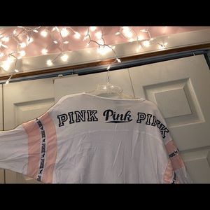 PINK crew neck long sleeve